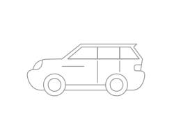 SUV body style icon